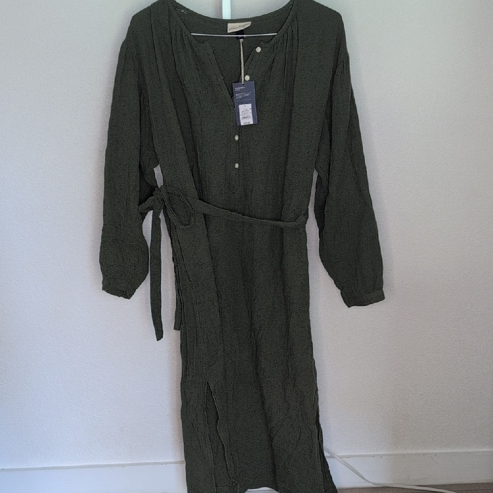Elegant Green Women's Dress